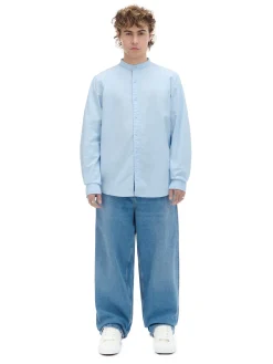 Fashion Błękitna koszula Koszule