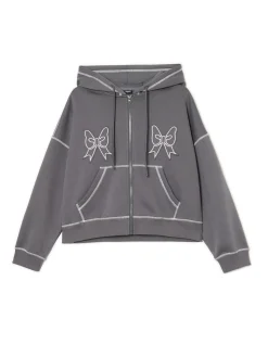 Best Bluza hoddie z kontrastowymi przeszyciami Bluzy