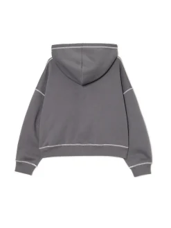 Best Bluza hoddie z kontrastowymi przeszyciami Bluzy
