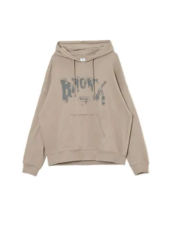 Discount Bluza hoodie oversize z napisem UNISEX Unisex|Unisex