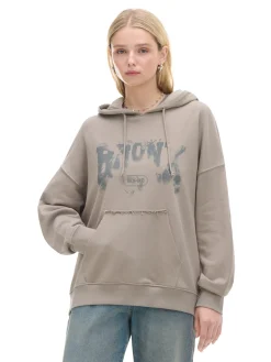 Discount Bluza hoodie oversize z napisem UNISEX Unisex|Unisex