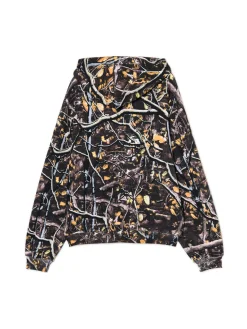 Hot Bluza hoodie z leśnym nadrukiem Bluzy