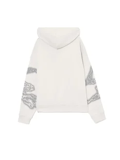 Outlet Bluza hoodie z motywem łańcucha UNISEX Unisex|Unisex