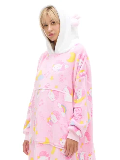 Outlet Bluza typu snuddie z Hello Kitty Cozy|Piżamy