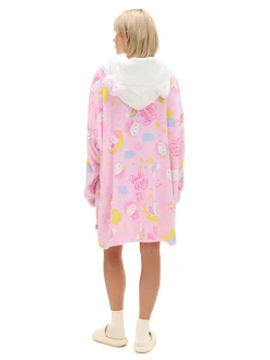 Outlet Bluza typu snuddie z Hello Kitty Cozy|Piżamy