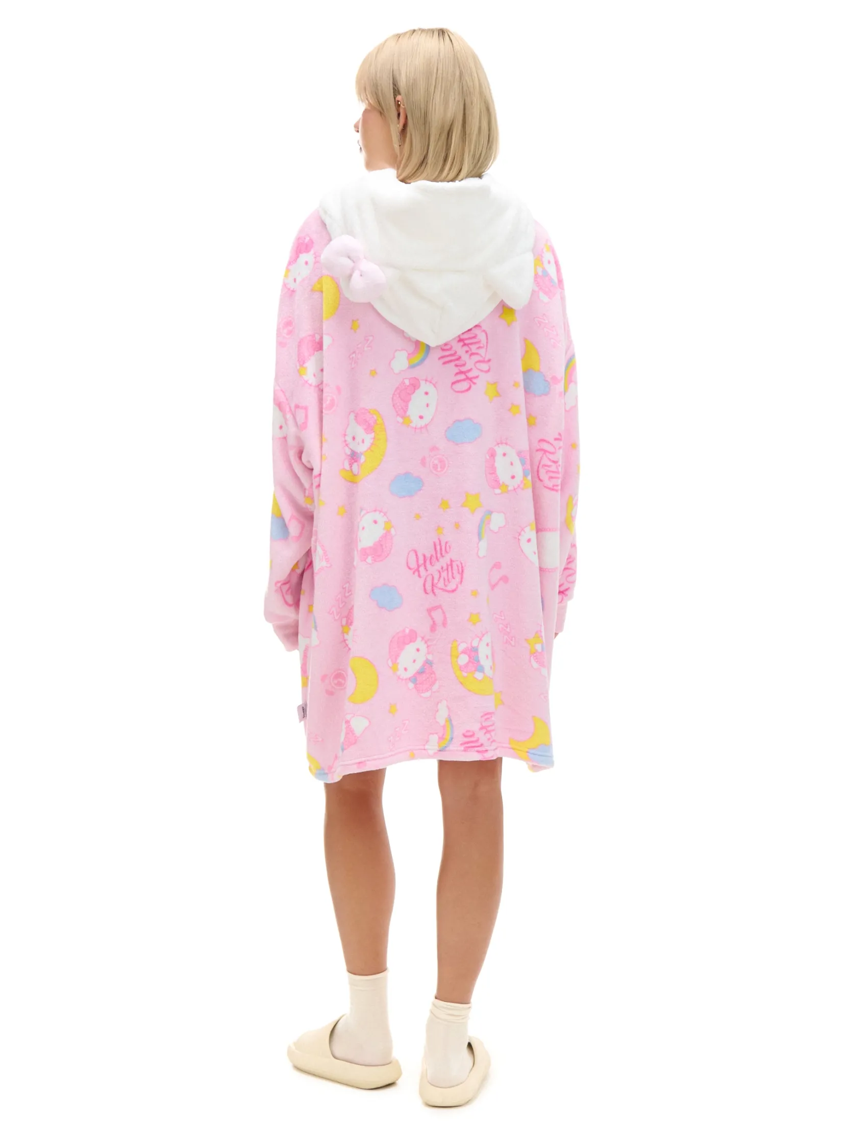 Outlet Bluza typu snuddie z Hello Kitty Cozy|Piżamy