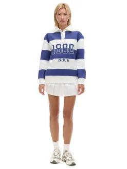 Discount Bluza w paski z aplikacją Bluzy