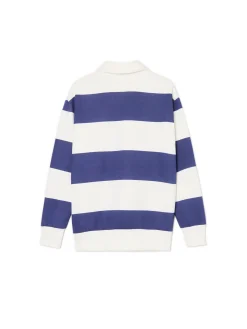 Discount Bluza w paski z aplikacją Bluzy