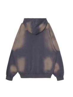 Outlet Bluza z kapturem i aplikacją z cekinami Bluzy