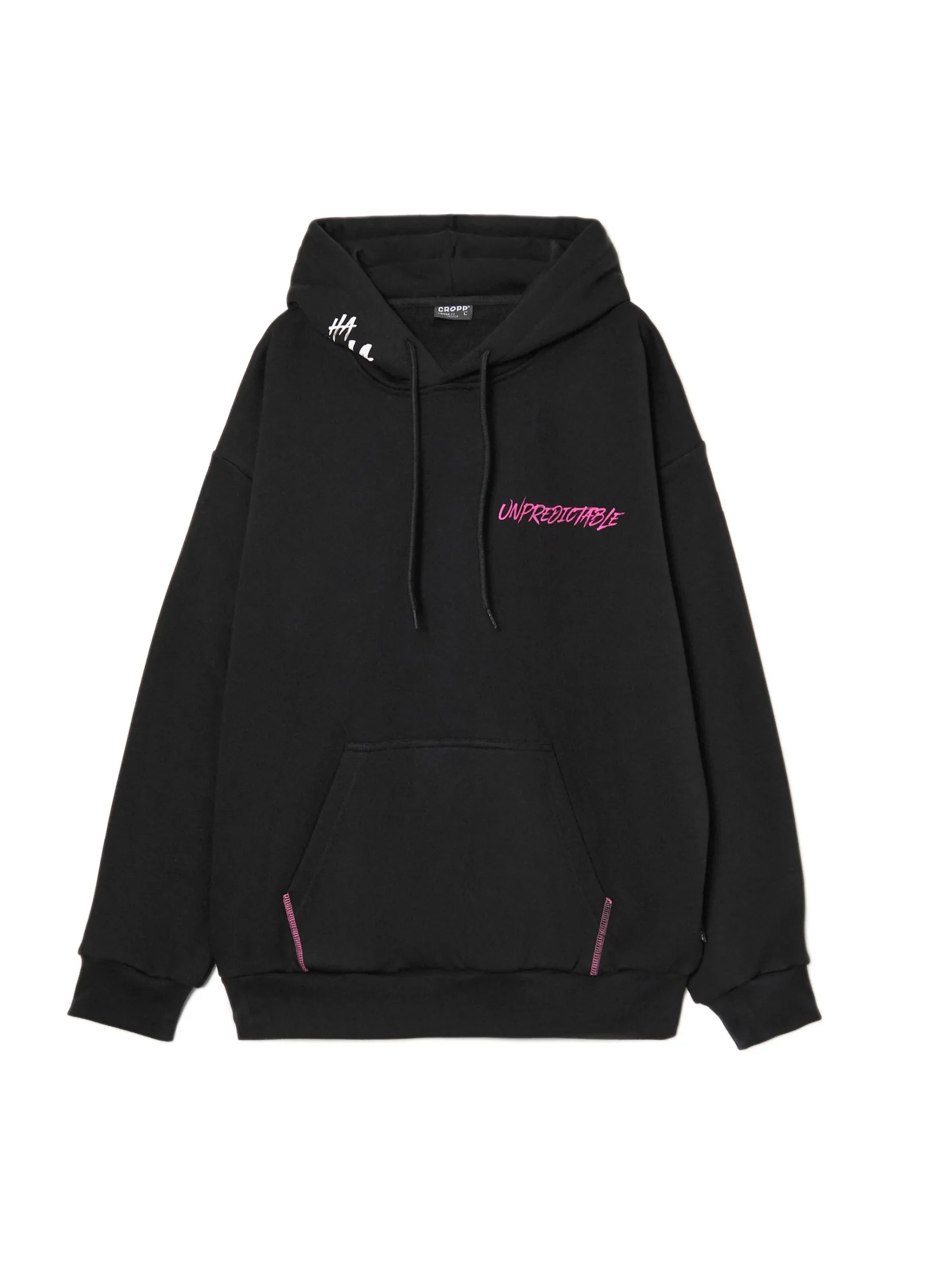 Discount Bluza z kapturem i nadrukiem Jokera Bluzy
