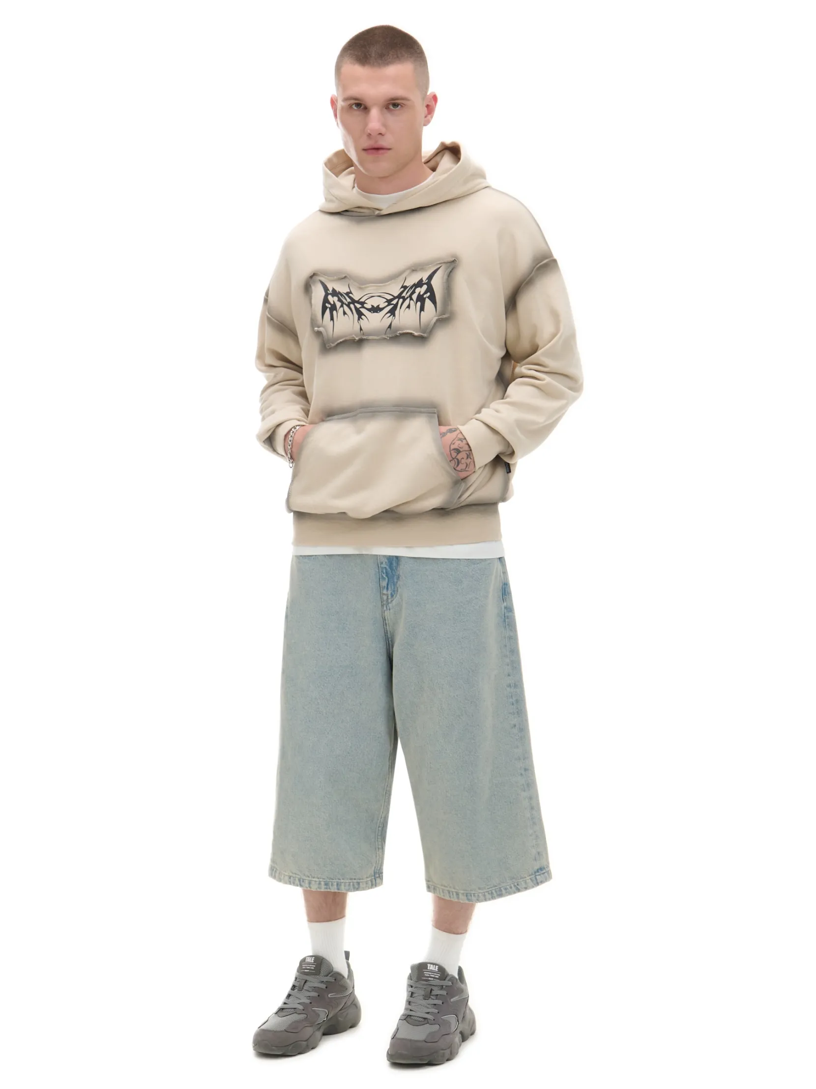 Best Bluza z kapturem i nadrukami Bluzy