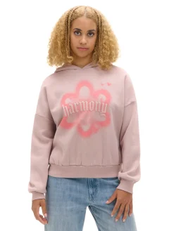 Best Bluza z kapturem i nadrukiem Bluzy