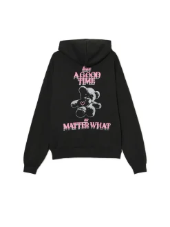 Hot Bluza z nadrukiem pluszowego misia Bluzy