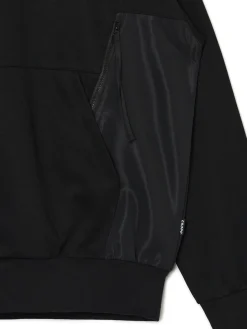 Outlet Bluza z tkaninowymi wstawkami Bluzy