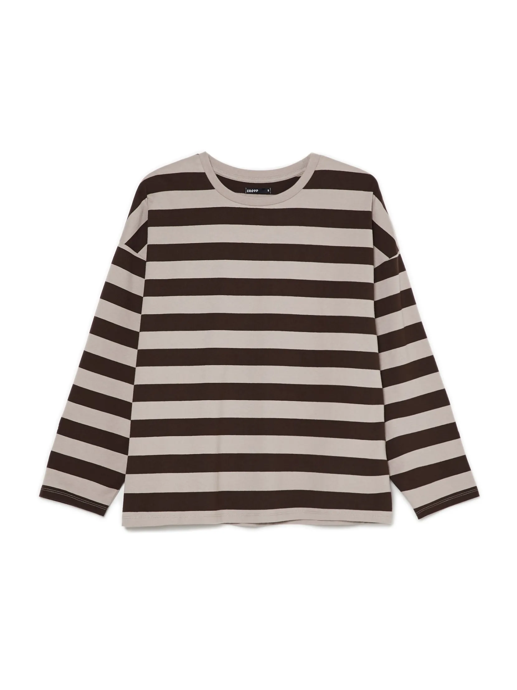 Online Bluzka z długim rękawem w paski UNISEX Koszulki, Topy|Koszule, Bluzki