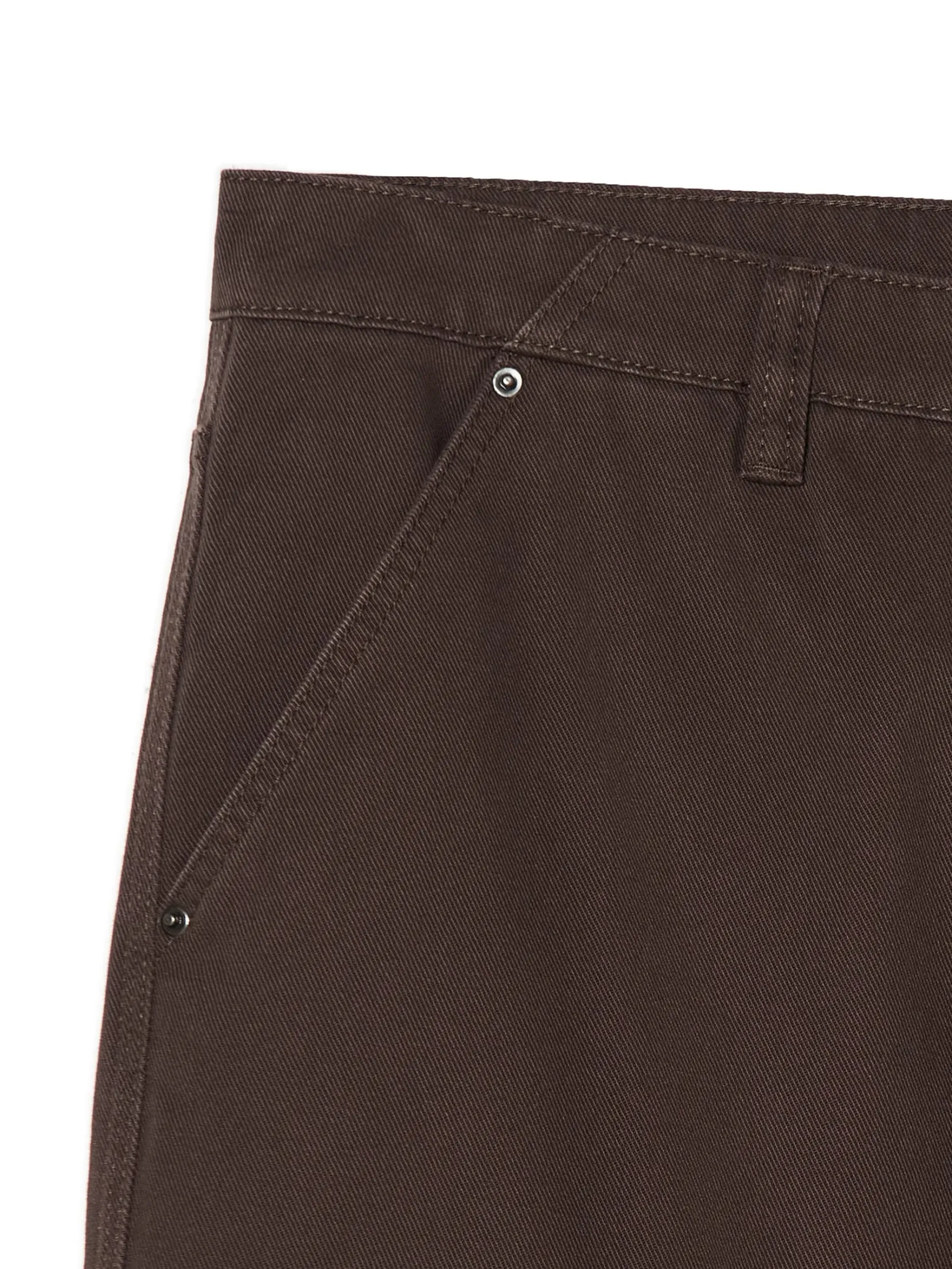 New Brązowe spodnie wide leg Baggy|Spodnie