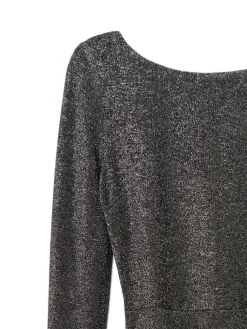 Clearance Błyszcząca sukienka mini Sukienki, Kombinezony