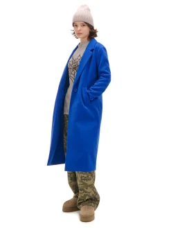 Fashion Chabrowy długi płaszcz Kurtki, Płaszcze