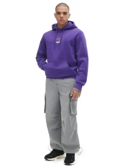 Outlet Ciemnofioletowa bluza z kapturem Pokémon Bluzy