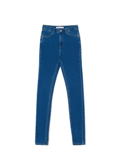 Outlet Ciemnoe jeansy push up TALL Jeansy