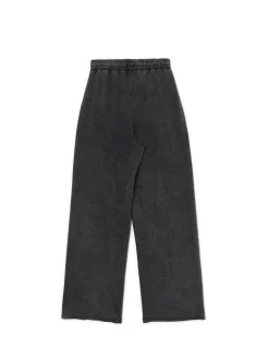 Clearance Ciemnoszare spodnie wide leg Spodnie|Sety