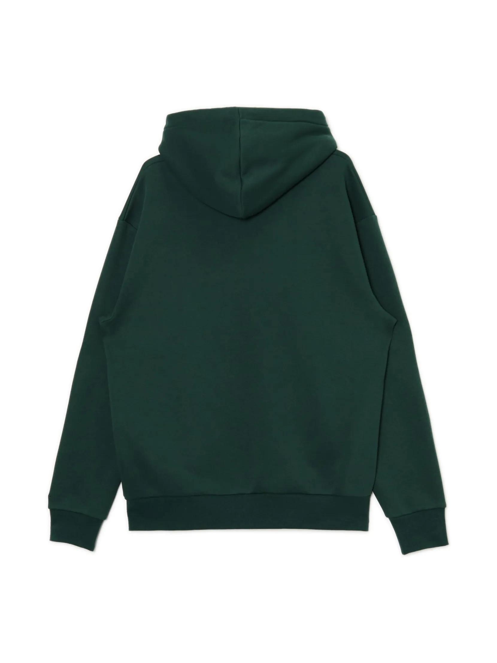 Hot Ciemnozielona bluza regular z kapturem Bluzy