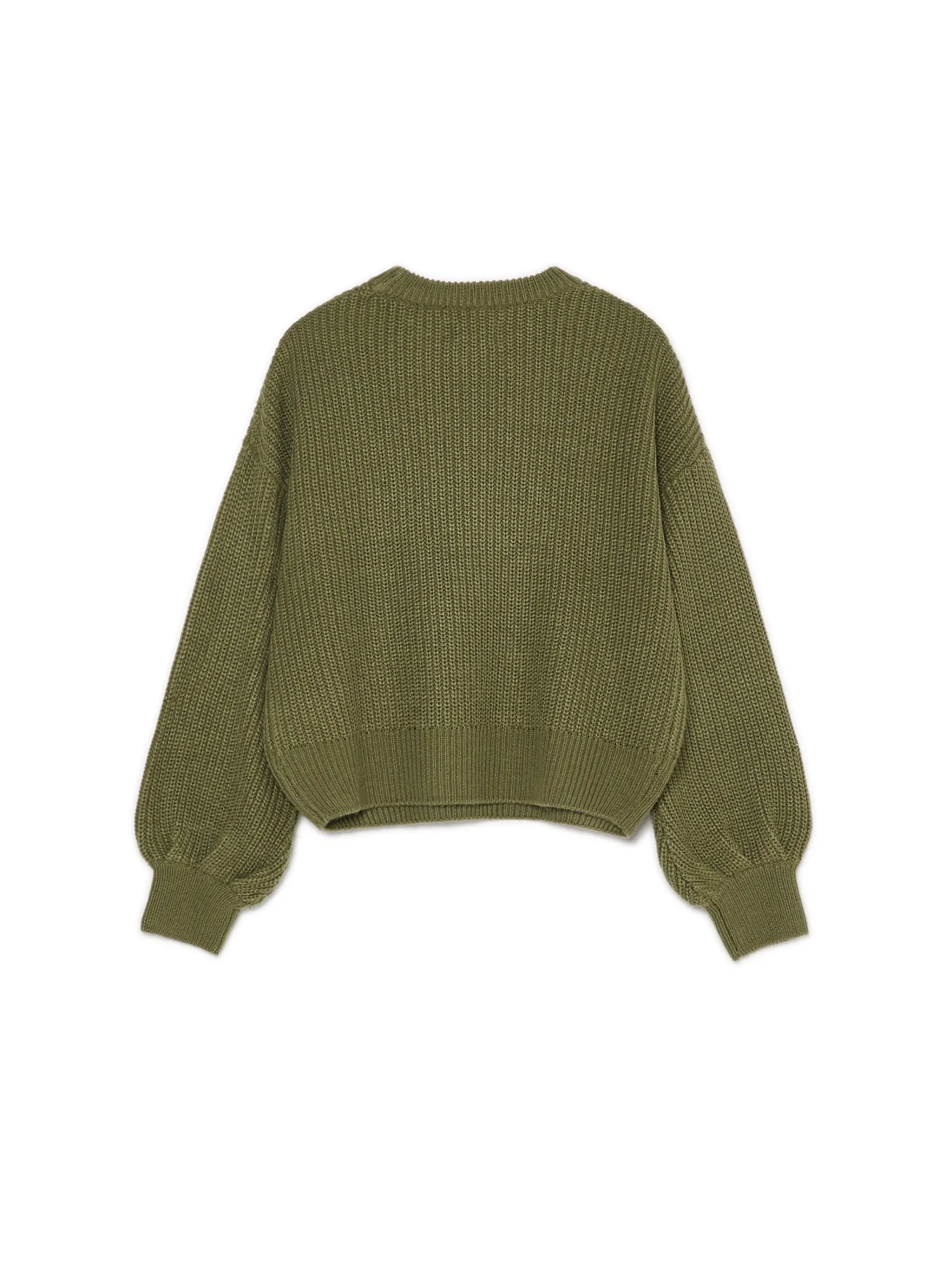 Clearance Ciemno sweter z szerokim rękawem Swetry