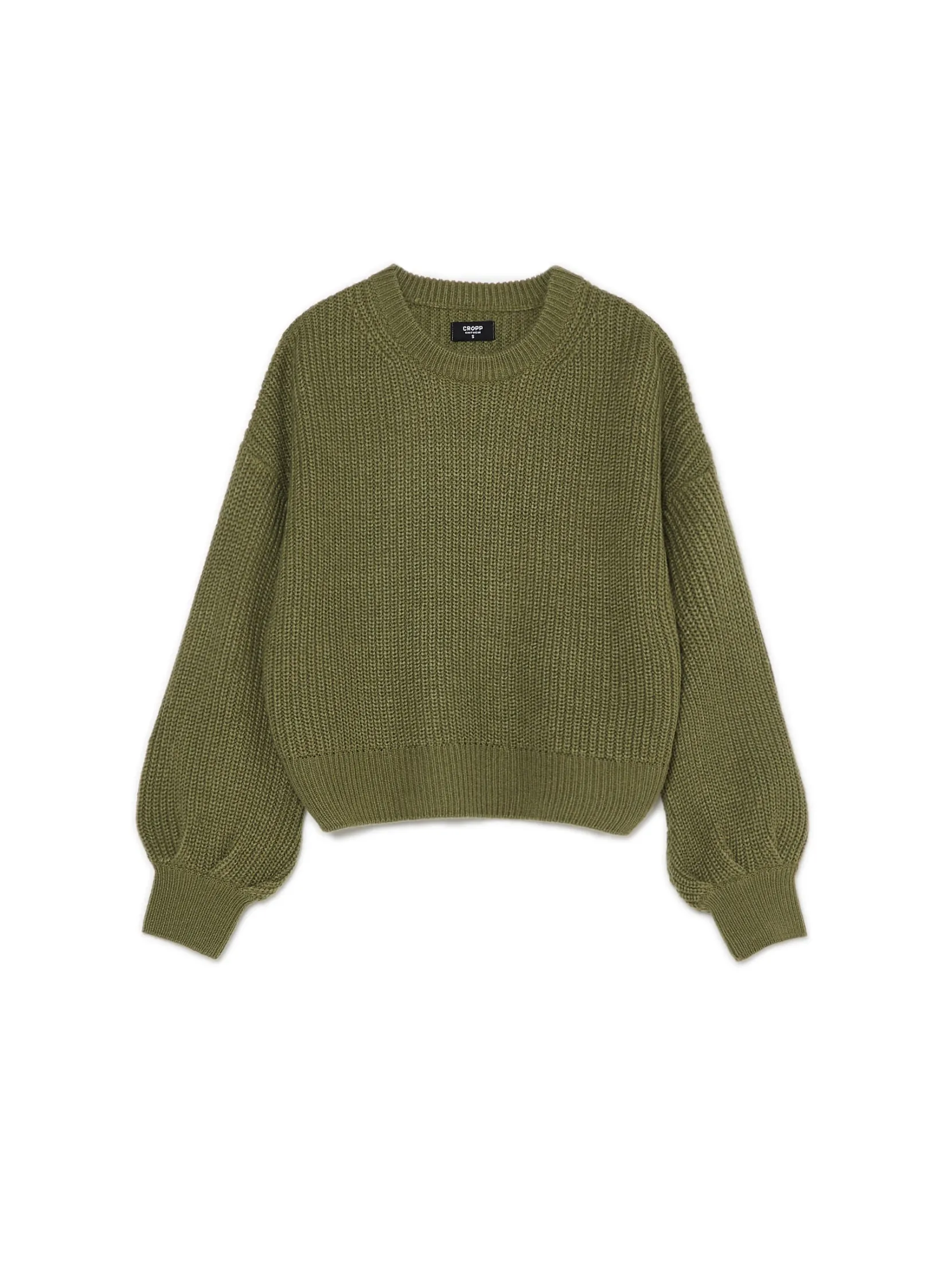 Clearance Ciemno sweter z szerokim rękawem Swetry