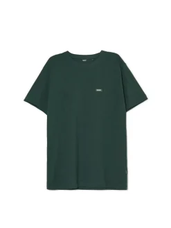 Outlet Ciemno t-shirt z aplikacją Koszulki
