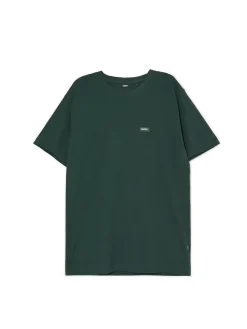 Outlet Ciemno t-shirt z aplikacją Koszulki