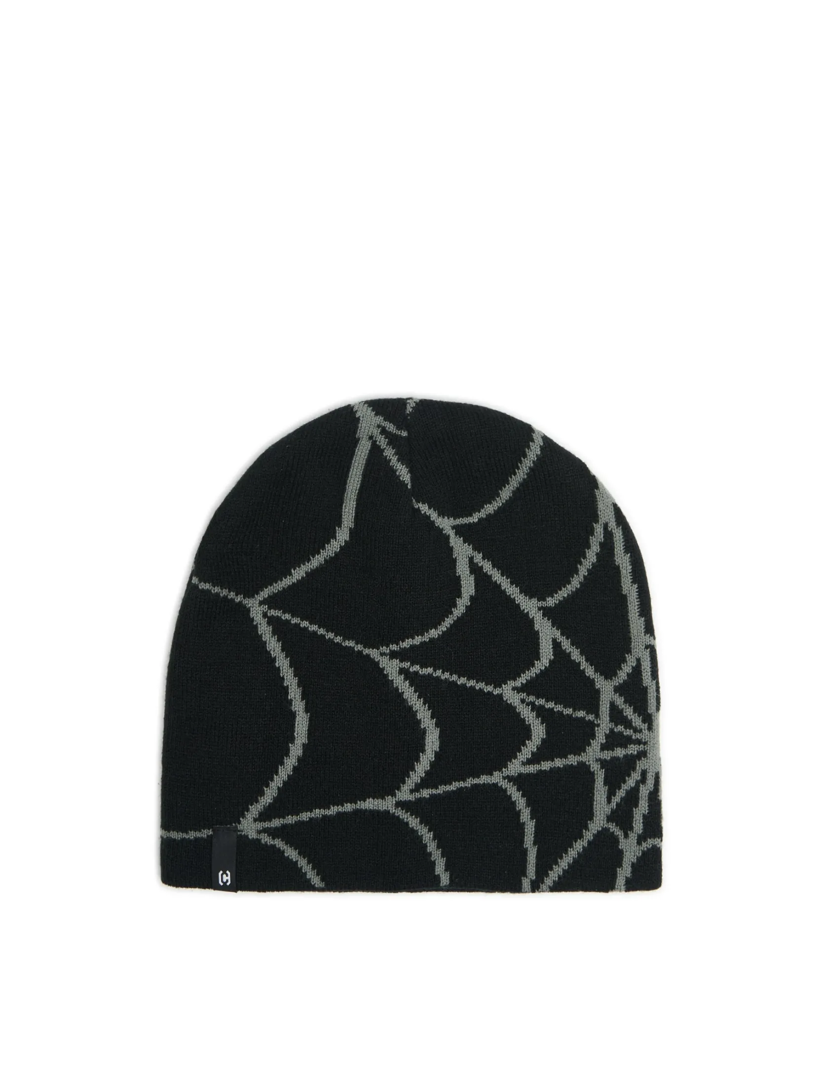 New Czapka beanie z nadrukiem pajęczyny Czapki