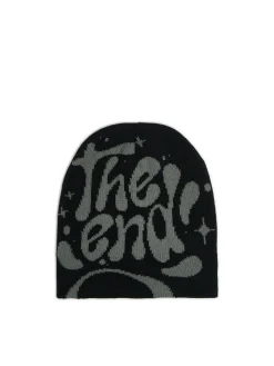 Online Czapka beanie z napisem The End Czapki