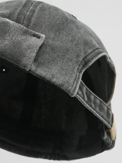 Fashion Czapka dockerka z efektem sprania Czapki