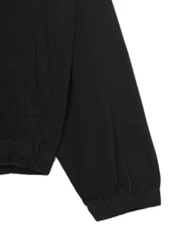 Sale Czarna bawełniana katanka Kurtki, Płaszcze|Denim