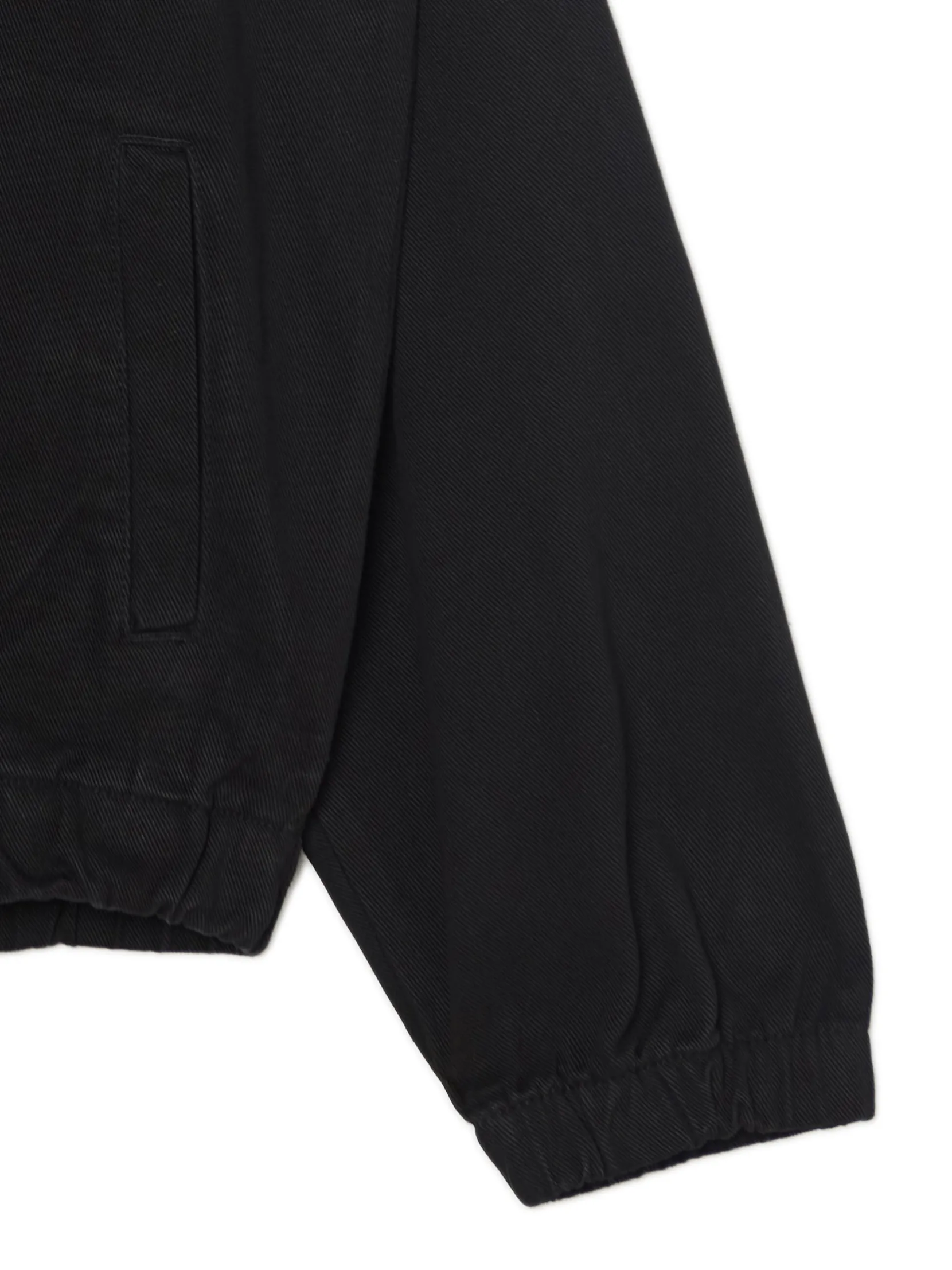 Sale Czarna bawełniana katanka Kurtki, Płaszcze|Denim