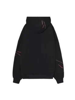 Hot Czarna bluza hoddie z Laleczką Chucky Bluzy