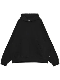 New Czarna bluza oversize z kapturem Bluzy|Sety