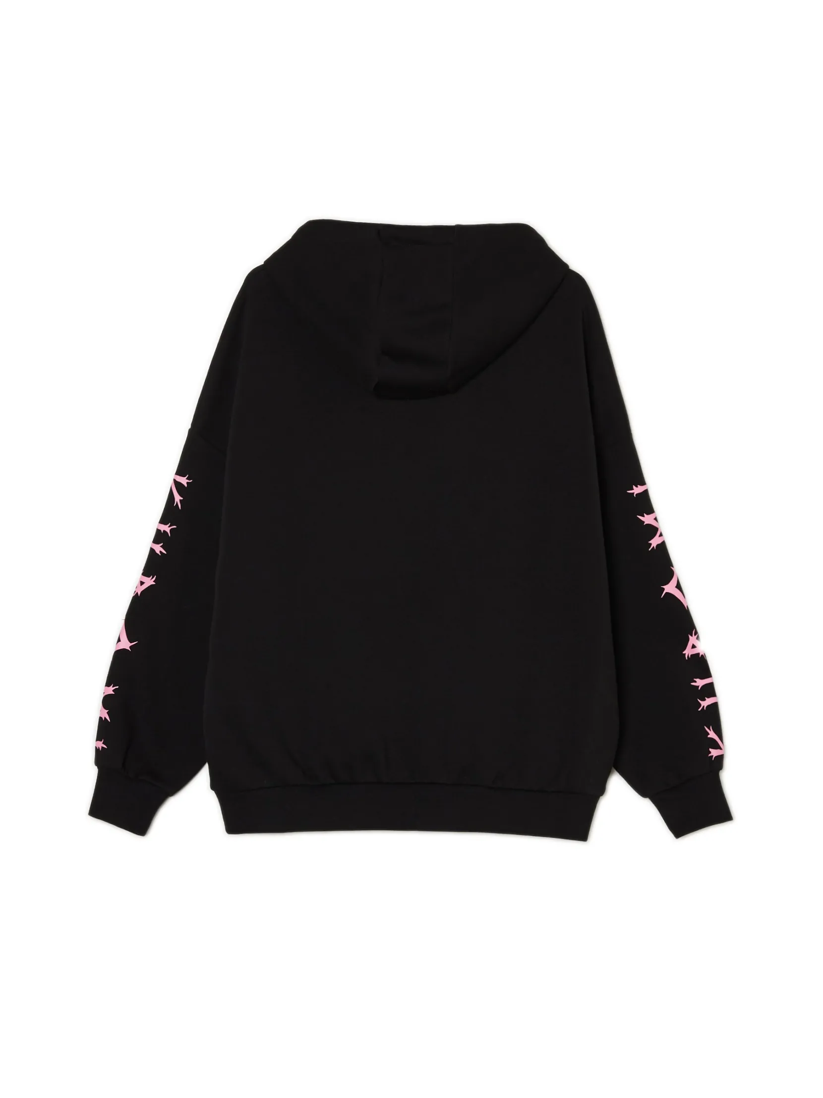 Outlet Czarna bluza z kapturem Kuromi Bluzy