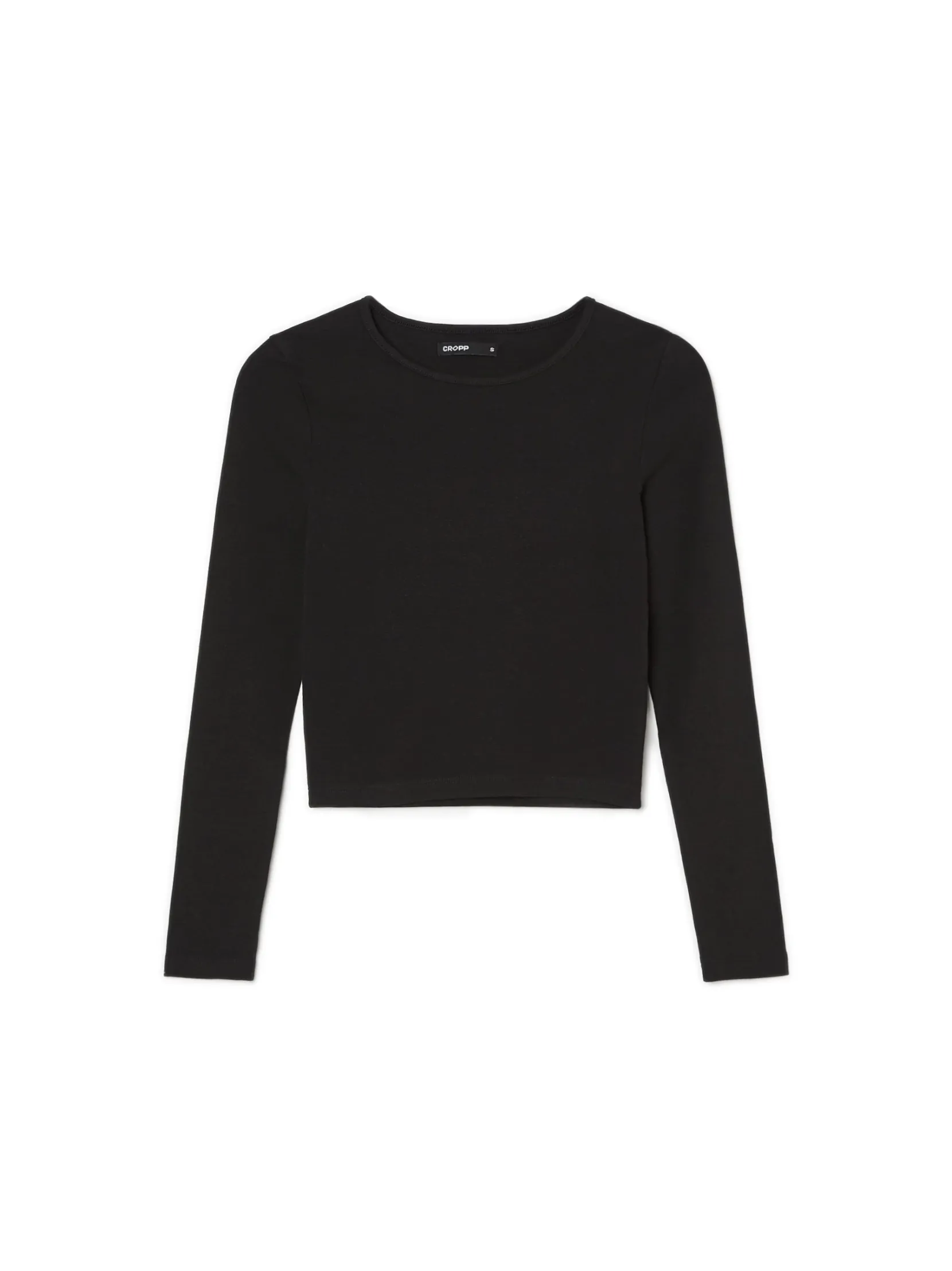 New Czarna bluzka basic Koszulki, Topy