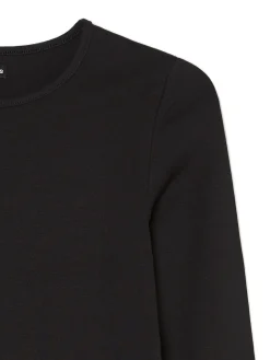 New Czarna bluzka basic Koszulki, Topy