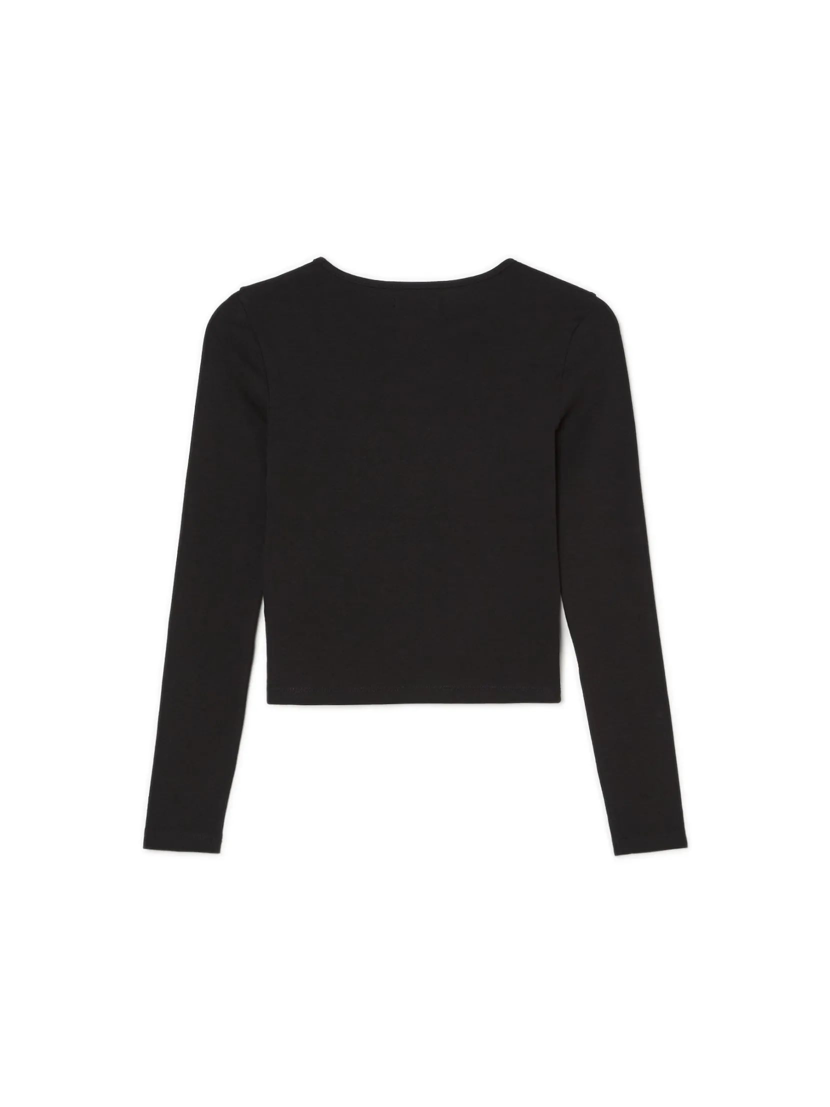 New Czarna bluzka basic Koszulki, Topy