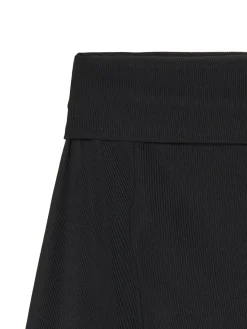 Clearance Czarna bluzka hiszpanka Koszulki, Topy