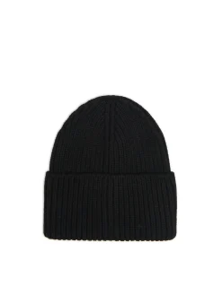 Hot Czarna czapka beanie Czapki