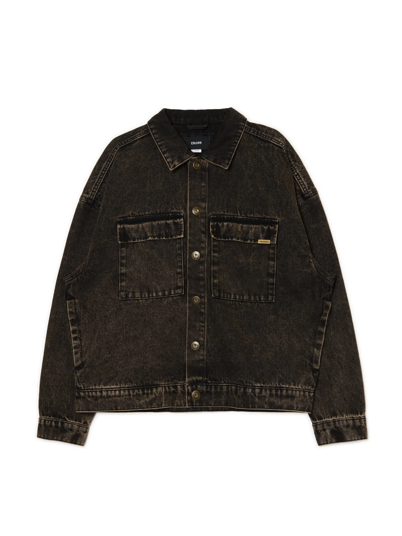Best Czarna jeansowa kurtka Kurtki, Płaszcze|Denim