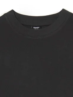 New Czarna koszulka basic Koszulki