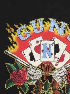 New Czarna koszulka Guns N' Roses Koszulki