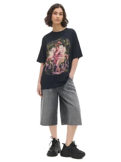 Fashion Czarna koszulka Melanie Martinez UNISEX Unisex|Unisex