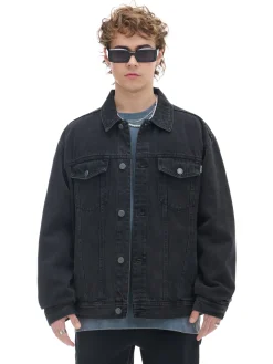 Best Czarna kurtka jeansowa Kurtki, Płaszcze|Denim