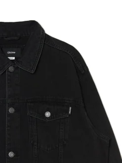 Best Czarna kurtka jeansowa Kurtki, Płaszcze|Denim