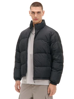 Sale Czarna kurtka puffer Kurtki Zimowe|Kurtki, Płaszcze